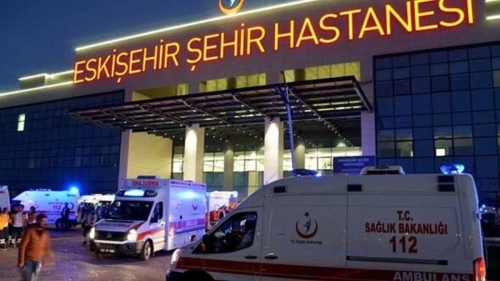 Eskişehir’de yüksek gerilim hattında çalışan işçi ağır yaralandı